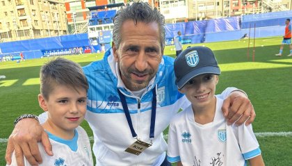 La gioia di Nicolás per la vittoria di San Marino e la dedica di Cevoli