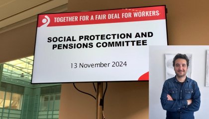 Usl a Bruxelles per la riunione del Comitato Protezione Sociale e Pensioni: "Urge aumentare le protezioni sociali"