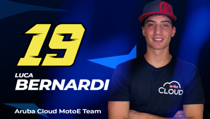 Luca Bernardi nel mondiale MotoE 2025