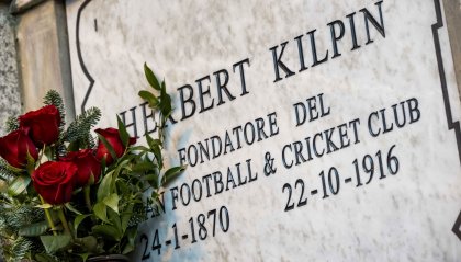 Le spoglie del fondatore del Milan Kilpin al Famedio