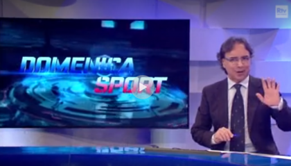 Rtv:  il caporedattore allo sport saluta in diretta tv