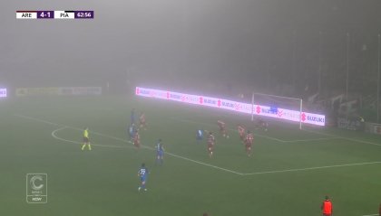 Pattarello fa poker nella nebbia: Arezzo-Pianese 4-2