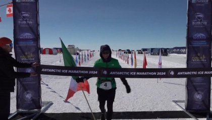 Bonanomi vince la maratona più fredda del mondo