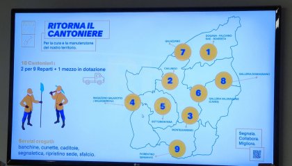 La Segreteria al Territorio presenta il progetto cantonieri: saranno 20 in tutta la Repubblica