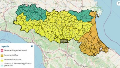 Meteo: arriva il brutto tempo in romagna con vento e neve sui rilievi