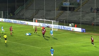 Spettacolare 3-3 tra Lucchese e Pineto, solo 0-0 Pontedera-Legnago