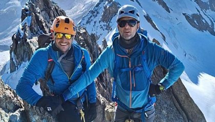 Cristian e Luca, la montagna la loro passione