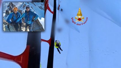 Tragedia sul Gran Sasso: recuperati i corpi dei due alpinisti