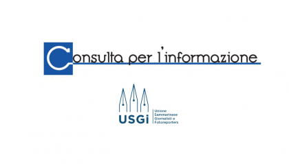 Consulta per l’informazione e USGI: Vicinanza ai colleghi di San Marino RTV