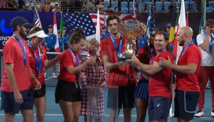 Agli Usa la United Cup di Tennis