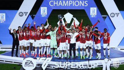 Il Milan ribalta l'Inter e si aggiudica la Supercoppa italiana