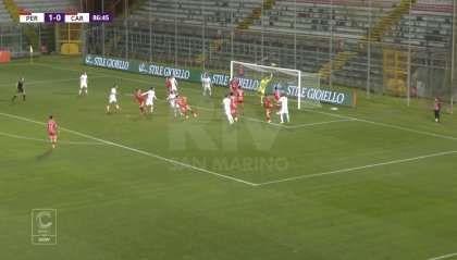 Gemello para un rigore, Lisi lo segna: il Perugia batte 1-0 il Carpi