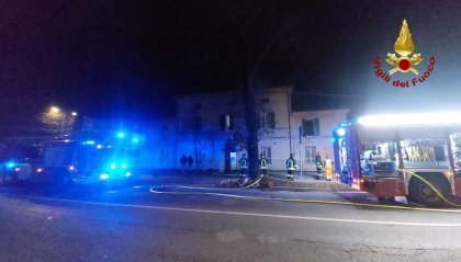 Forlì: in fiamme una struttura di accoglienza, intervengono i Vvff, salvi i 15 occupanti