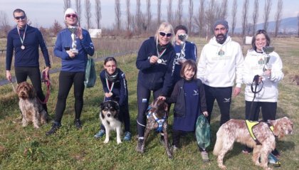 3° Trofeo di Canicross Mud&Glory di Beroide : 2 ori, 2 argenti e 2 bronzi per San Marino Canicross