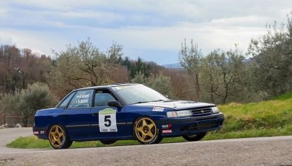 Podio assoluto e di classe dall’Historic Rally Vallate Aretine