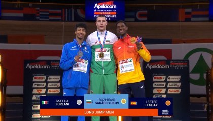 Europei indoor, Italia seconda nel medagliere