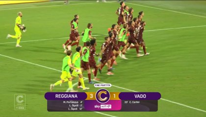 Serie C: La Reggiana batte il Vado 3-1