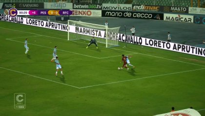 Pescara-Ravenna, tante emozioni e nessun gol (0-0)