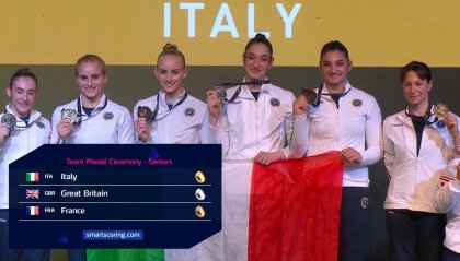 Europei: Ginnastica italiana regina a Rimini con 16 medaglie