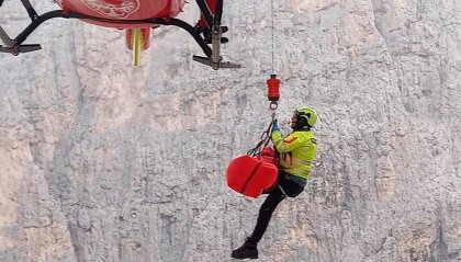 30enne sammarinese scivola sulla neve per diversi metri: recuperata dal Soccorso Alpino