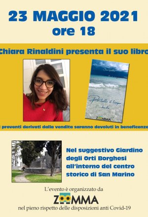 Zoomma.News: Chiara Rinaldini presenta il suo libro agli Orti Borghesi