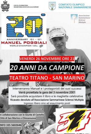 Manuel Poggiali, 20 anni da campione