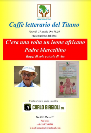 La storia di Padre Marcellino ospite del Caffè letterario del Titano