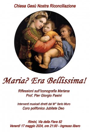 L’Iconografia della Madonna: riflessioni di Pier Giorgio Pasini con interventi musicali del Coro Jubilate Deo