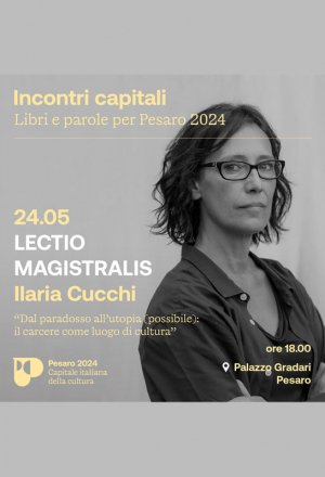 Pesaro: lectio magistralis di Ilaria Cucchi