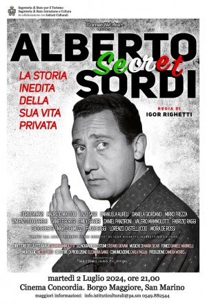 Alberto Sordi Secret (presentazione al Cinema Concordia)