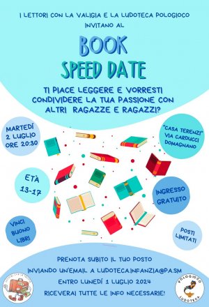Evento di Lettura: "BOOK SPEED DATE" per Giovani Lettori