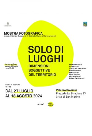 Solo di Luoghi - Inaugurazione della mostra a Palazzo Graziani