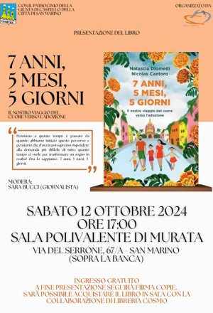 Presentazione del libro "7 anni, 5 mesi, 5 giorni" a Murata