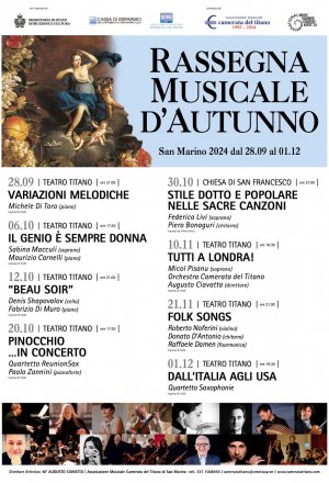 Rassegna musicale d'autunno