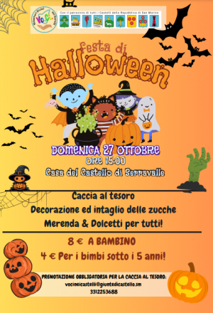 Festa di Halloween dell’associazione Vo.Ci. Nei Castelli