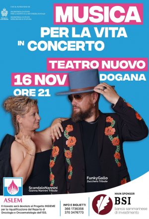 "Musica per la vita in concerto", torna la serata Aslem per 'aiutare' diventendosi