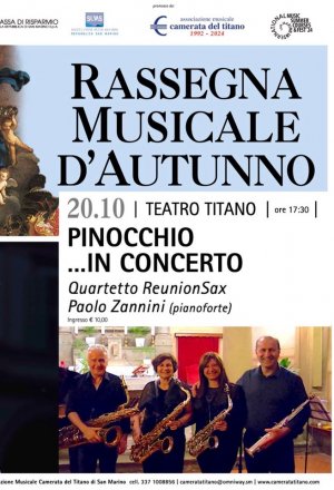 XXVI Rassegna Musicale d’Autunno: Pinocchio...in concerto