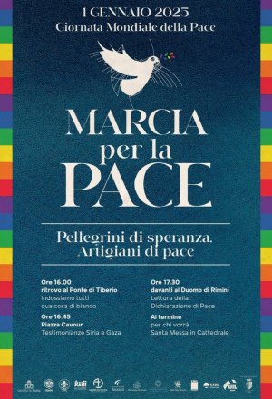 La Marcia della Pace 2025 per le vie di Rimini