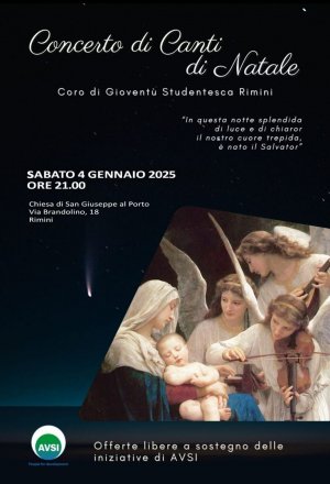 Rimini: Concerto di canti di Natale della Coro di Gioventù studentesca