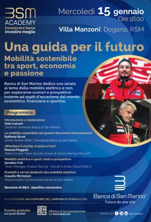 A Villa Manzoni “Una guida per il futuro. Mobilità sostenibile tra sport, economica e passione”