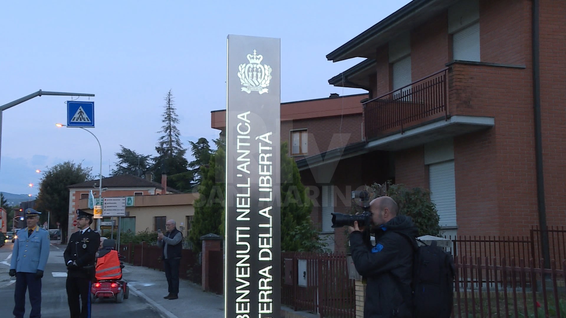 Inaugurato Il Nuovo Confine Di Gualdicciolo