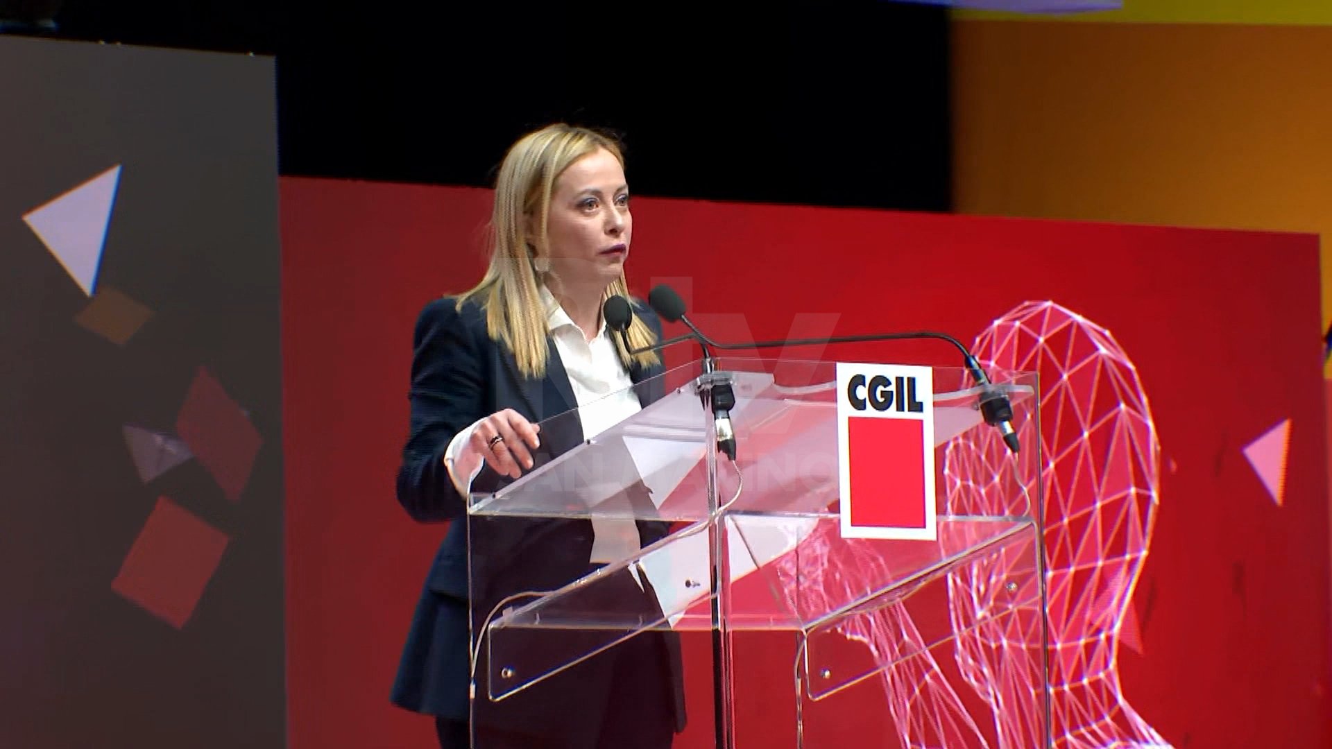 Rimini: Congresso CGIL, Giorgia Meloni 'Non So Che Accoglienza ...